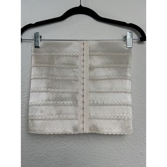 Other - White‎ Reduction Underbust Waist Trainer Hourglass Bondage Size XXL Corset